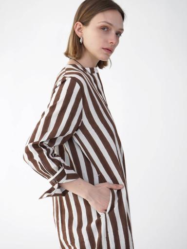 atelier suppan アトリエスパン ハンドダイ ロングシャツ アトリエ atelier suppan アトリエスパン ハンドダイリネン