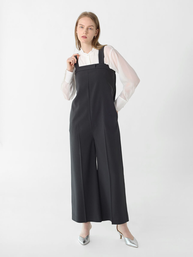 ピンストライプベアオールインワン - Aga - Aga｜YAMADAYA STORE 