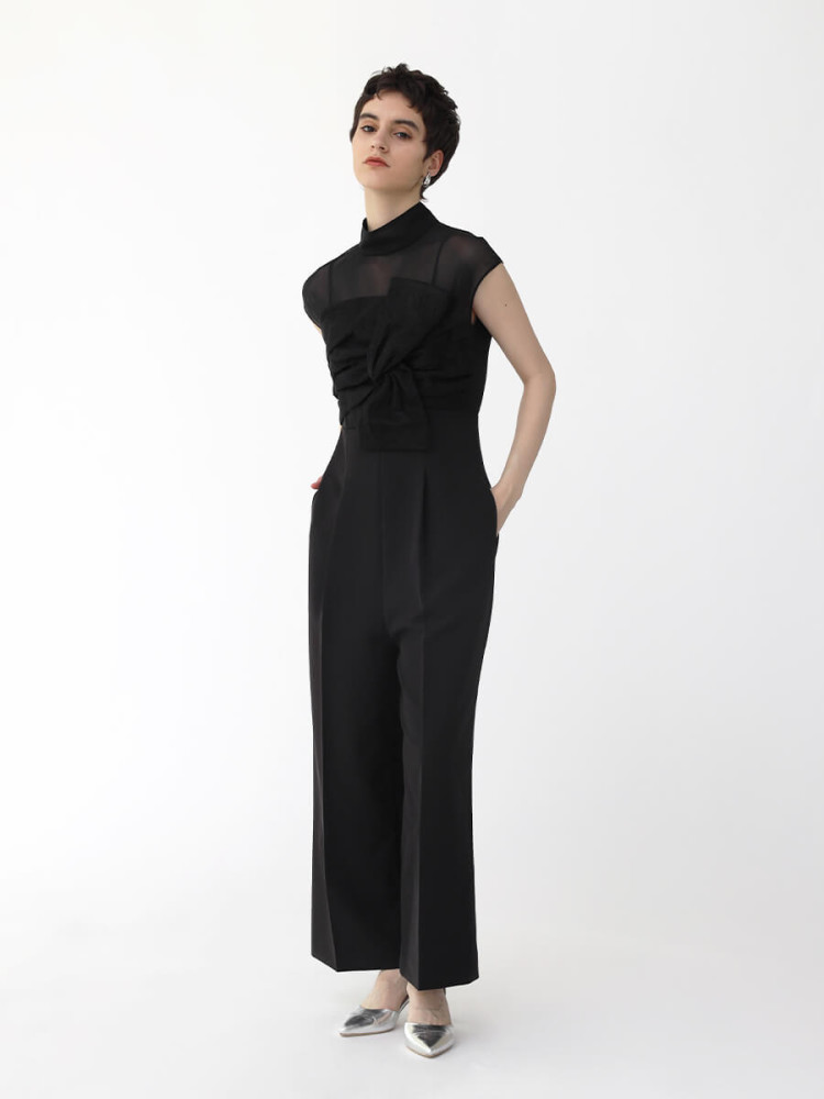 Aga オールインワンとワンピース 2枚セット レースビスチェオールインワン - Aga Black - Aga｜YAMADAYA STORE