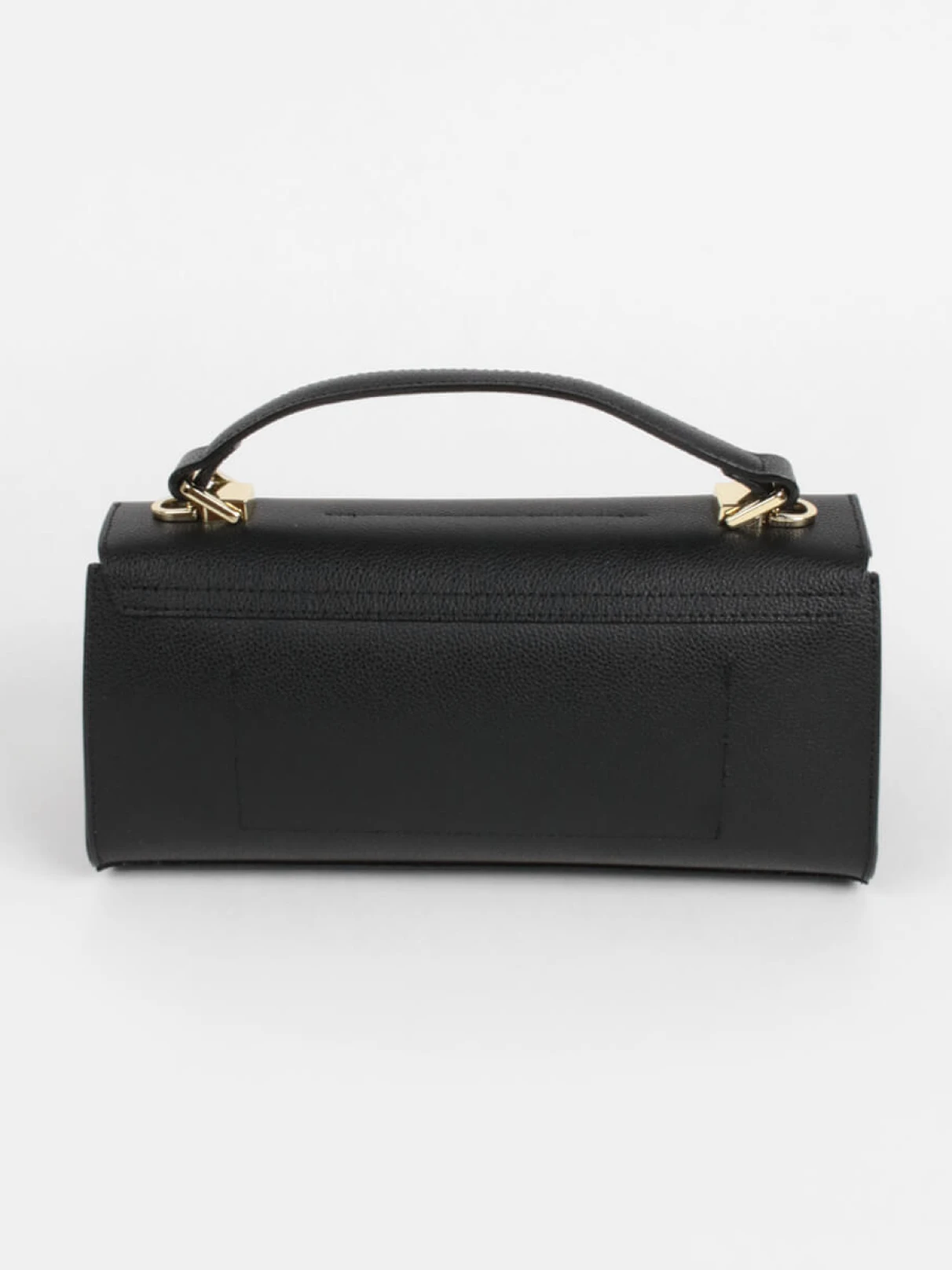 nouer 本革　ワンハンドルバック スクエアワンハンドルバッグ(White/Black) - nouer - Aga