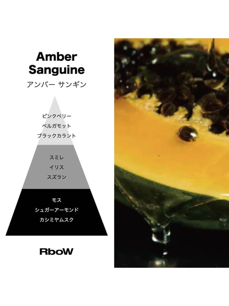 ケーススタディ オードパルファム アンバーサンギン - RboW