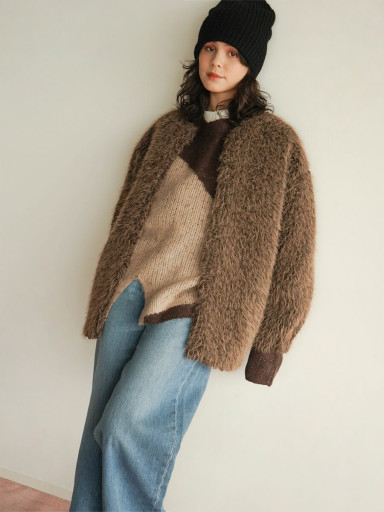 AGAWDxノーカラージャケット