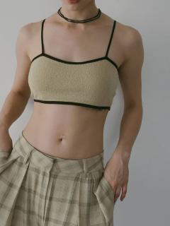 Cupin Knit Bustier - anuke - FIKA.｜YAMADAYA STORE