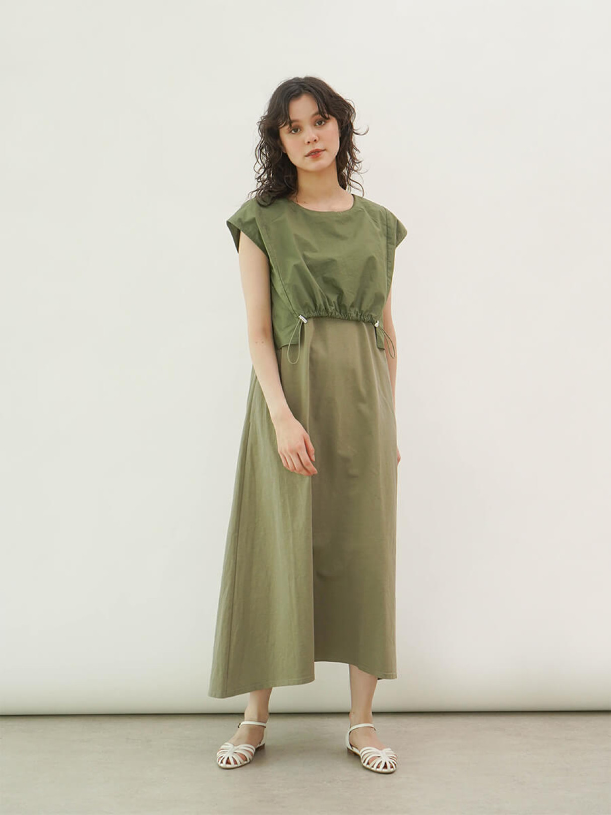 Cotton docking onepiece - FIKA. - FIKA.｜YAMADAYA STORE