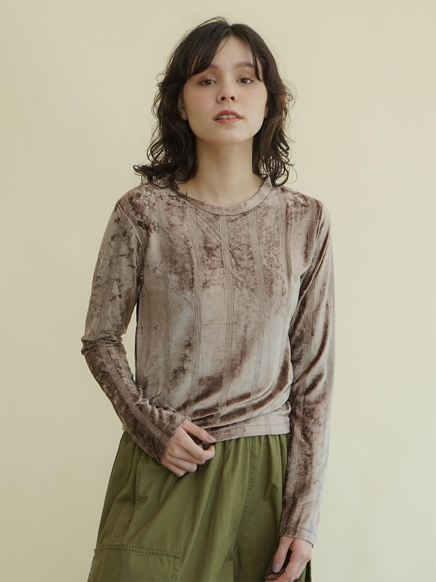 Velor L/S TEE YAMADAYA STORE Velor L/S TEE YAMADAYA STORE