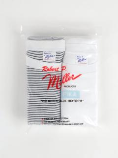 ホワイト×ボーダー