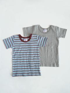 杢グレー×ブルー