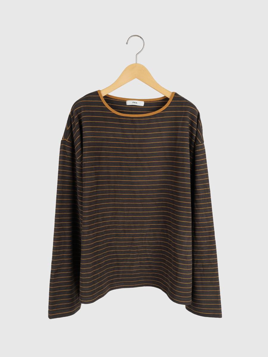 Brushd border pullover