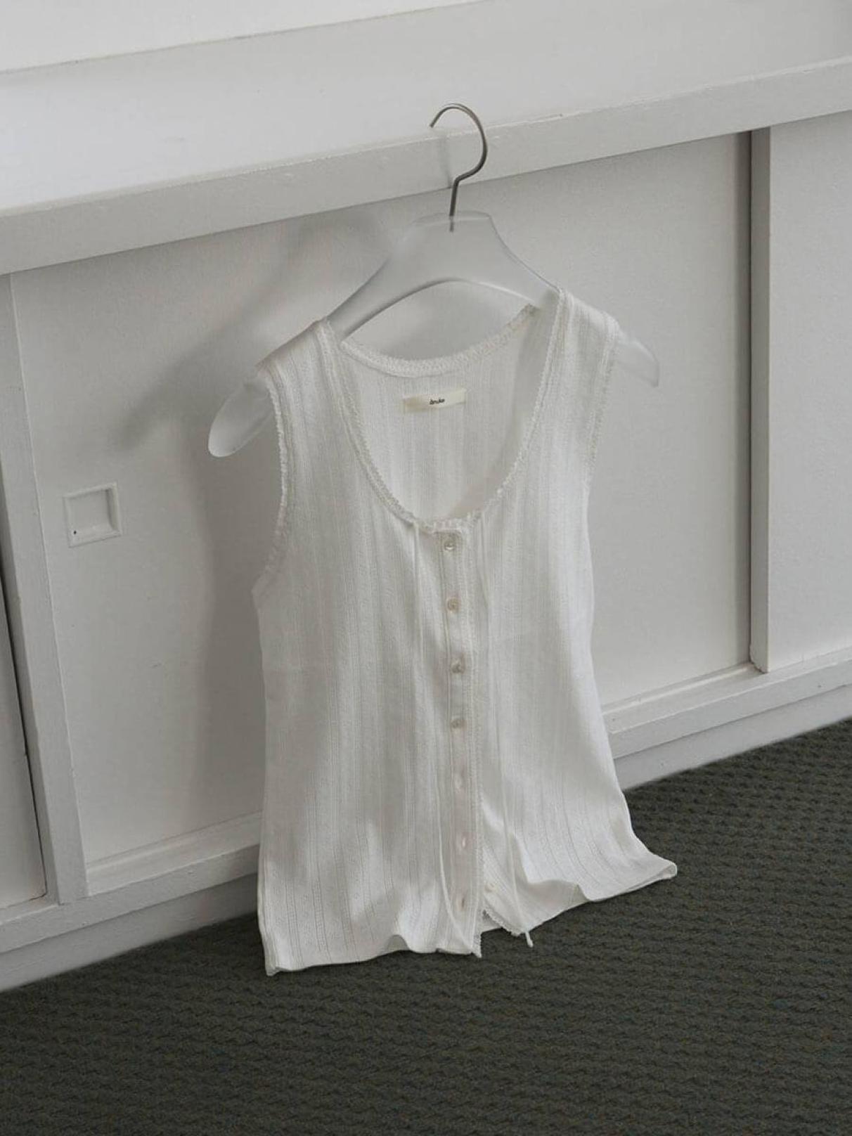 な*）様 ANDWANG Cross lace tanktop トップス andwang Cross lace tanktop ANDWANG tシャツ Cross Lace