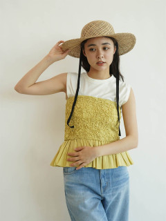 Jacquard bustier - FIKA. - FIKA.｜YAMADAYA STORE