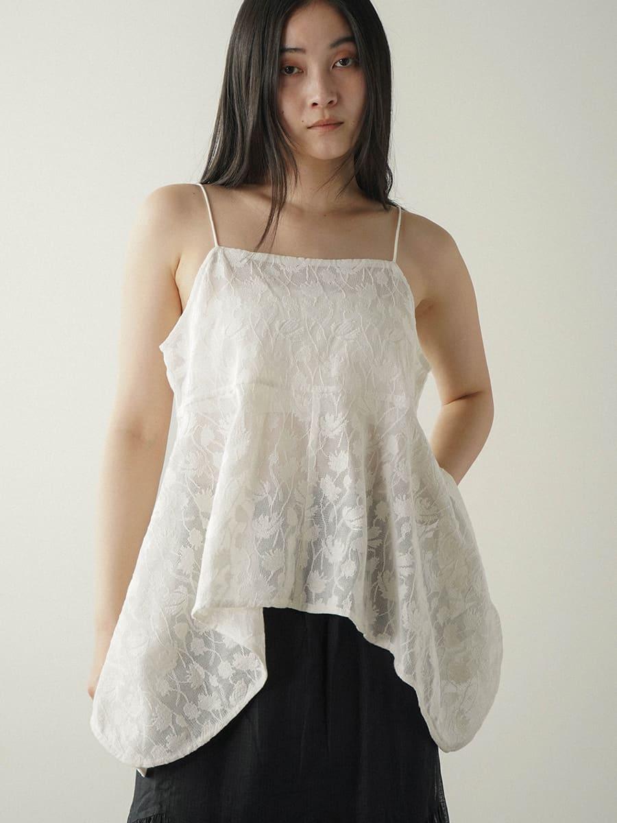 Lace camisole tunic