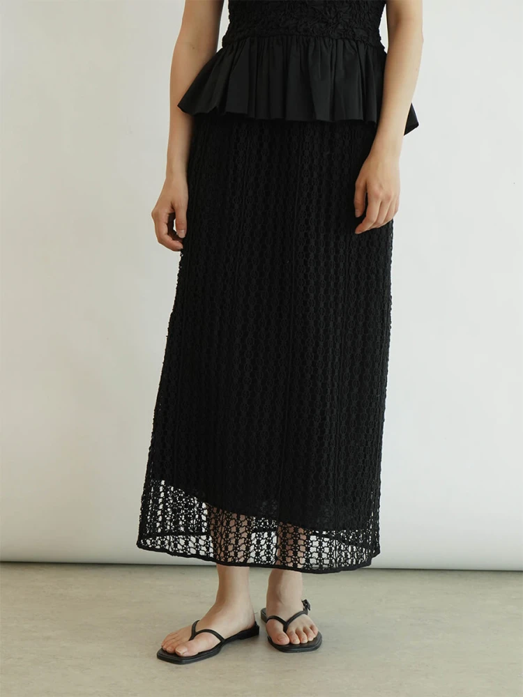 n.katelier レーススカート メッシュレーススカート|allureville OFFICIAL SITE / ONLINE