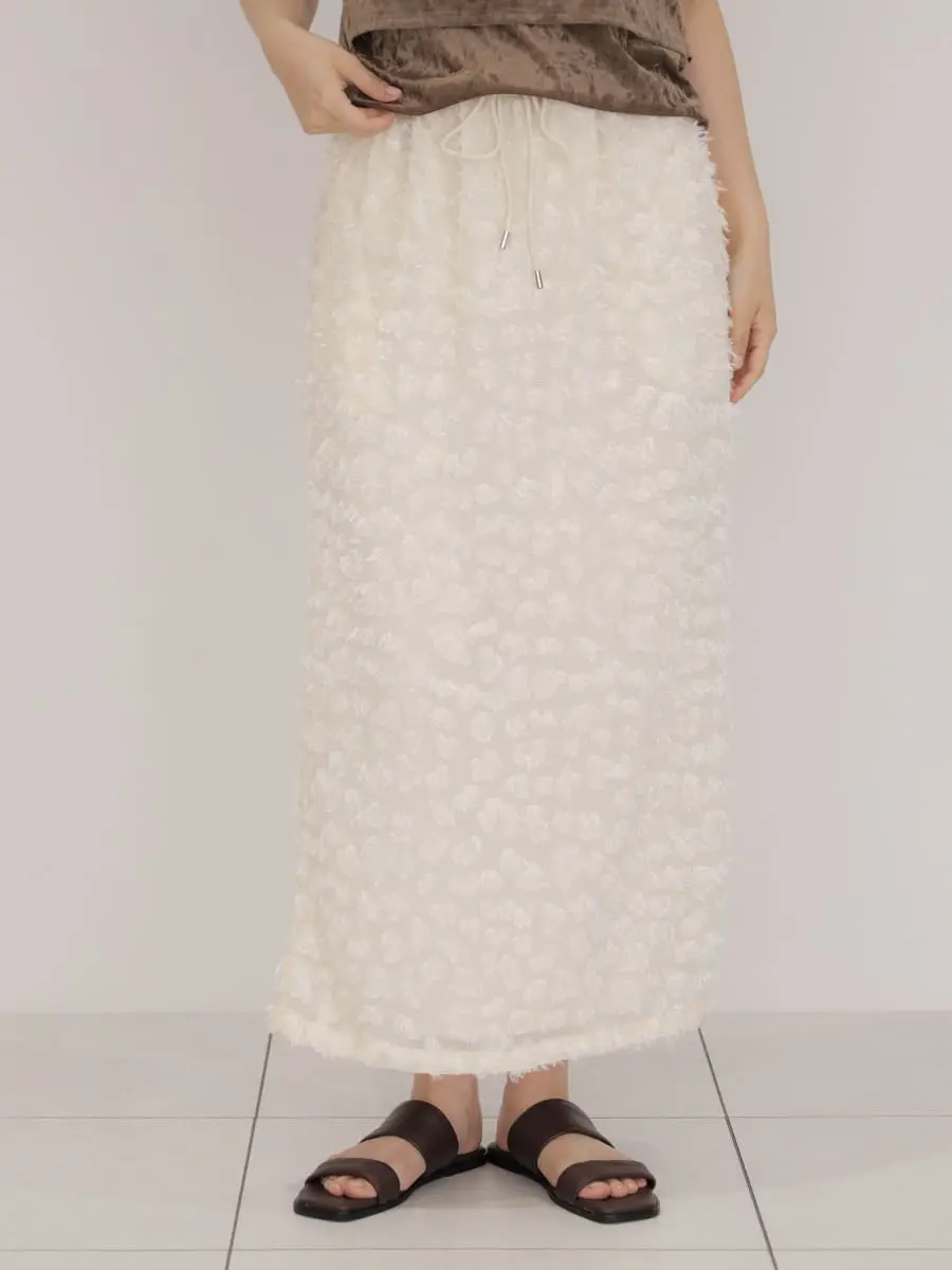 Jacquard tight skirt - FIKA. - FIKA.｜YAMADAYA STORE