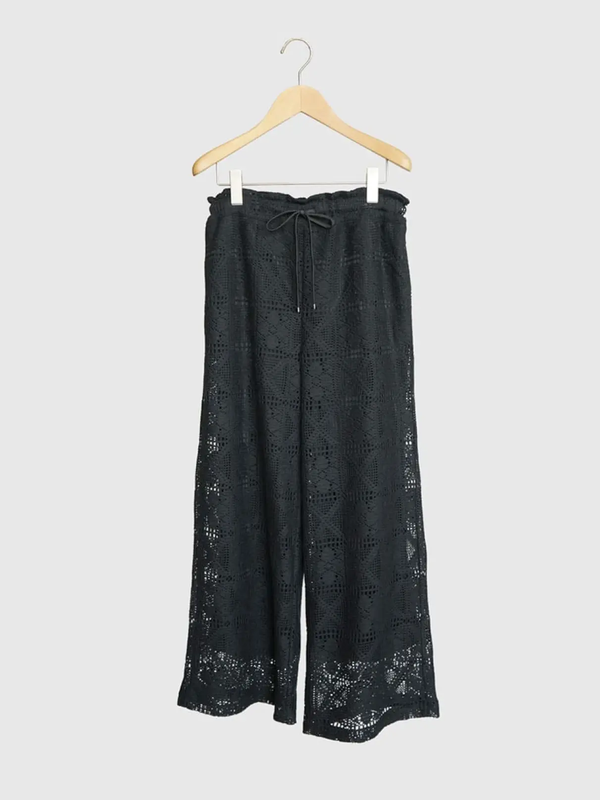 Crochet lace easy pants - FIKA. - FIKA.｜YAMADAYA STORE