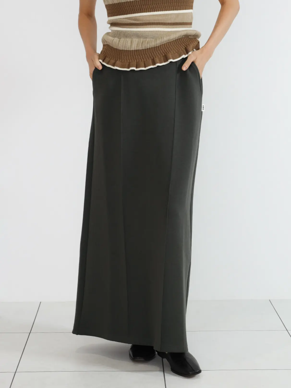 Sweat narrow skirt - FIKA. - FIKA.｜YAMADAYA STORE