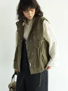 ファーベスト、アウター、ダウン、ファー、ジャケット、ジレ、新品未使用、ヤマダヤ フェイク ファーベスト レディース リバーシブル エコファー