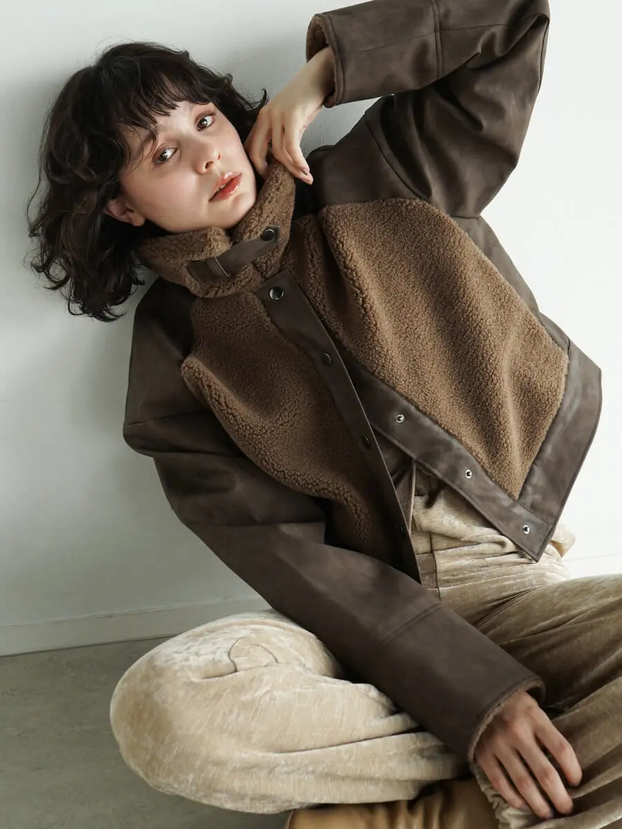 ジャケット・アウター maison kinema heavy fleece jacket Maison Kinema Heavy fleece jacket