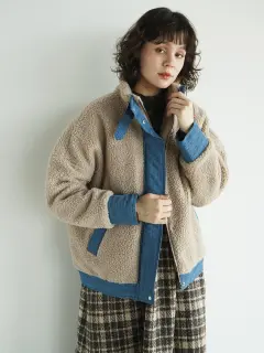 ☆れいあ☆  20000円新品♡スコットクラブ購入 ボアブルゾン ボアジャケットの商品一覧｜ファッション通販のYAMADAYA STORE