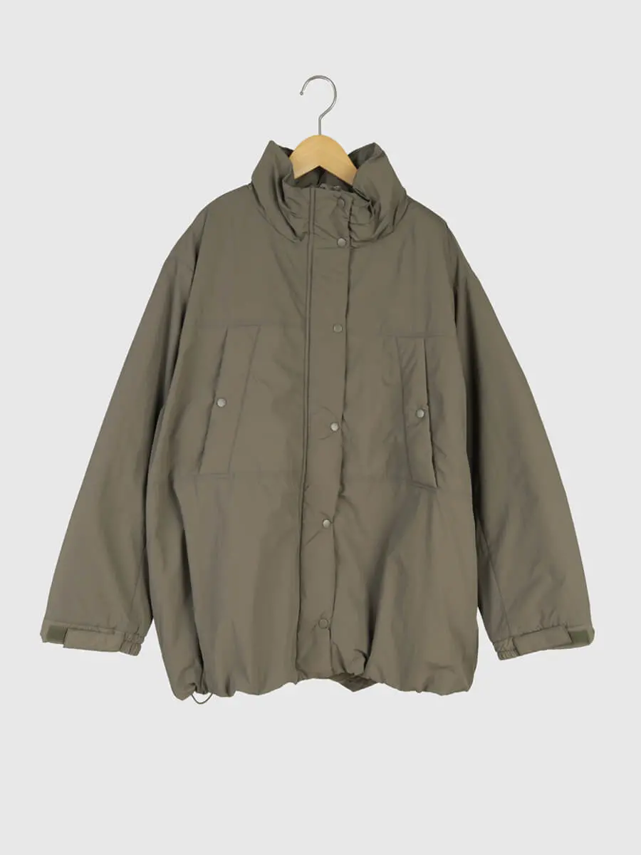 Drawstring down jacket - FIKA. - FIKA.｜YAMADAYA STORE