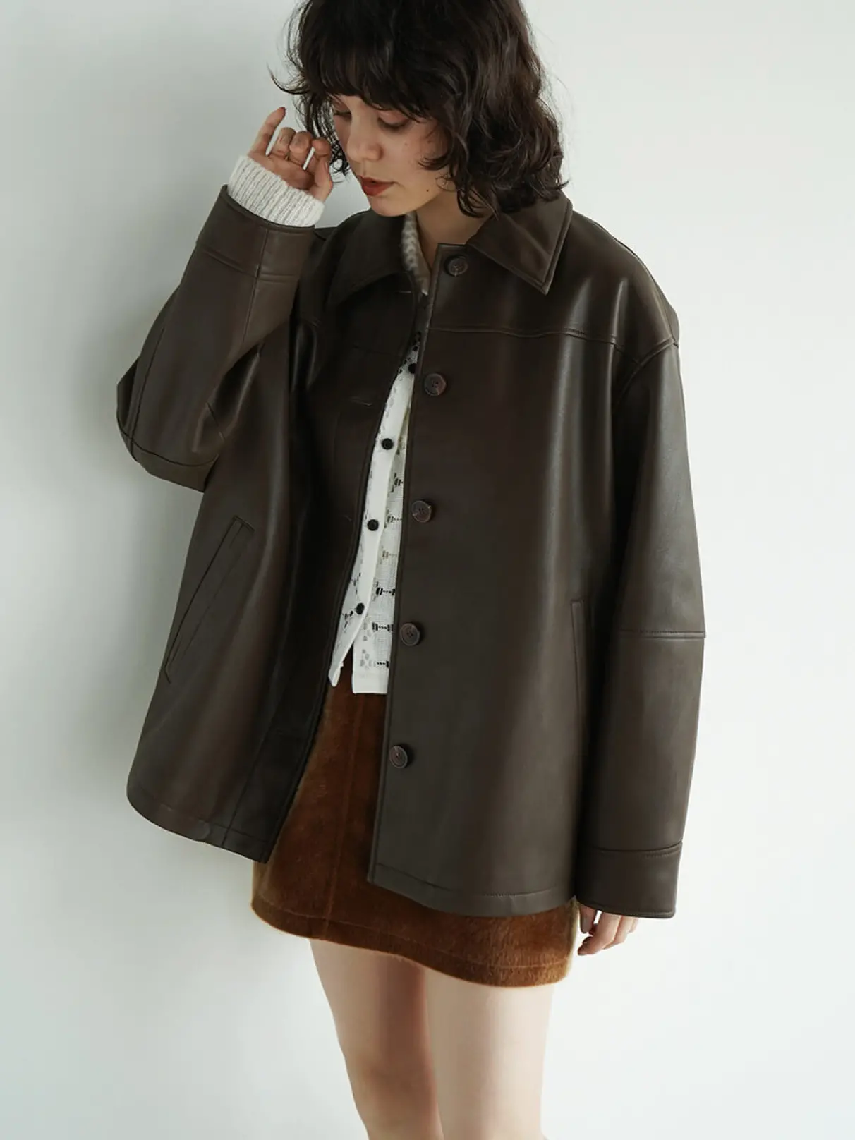 完売♡ラムレザーライダースジャケット ヤマダヤ 本革 ラムレザー】ライダースジャケット メンズ レザー