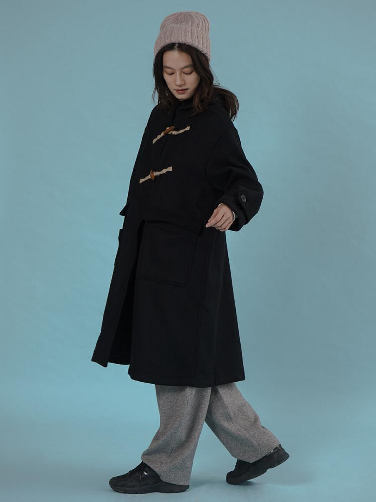 Slant toggle duffel coat - FIKA. - FIKA.｜YAMADAYA STORE