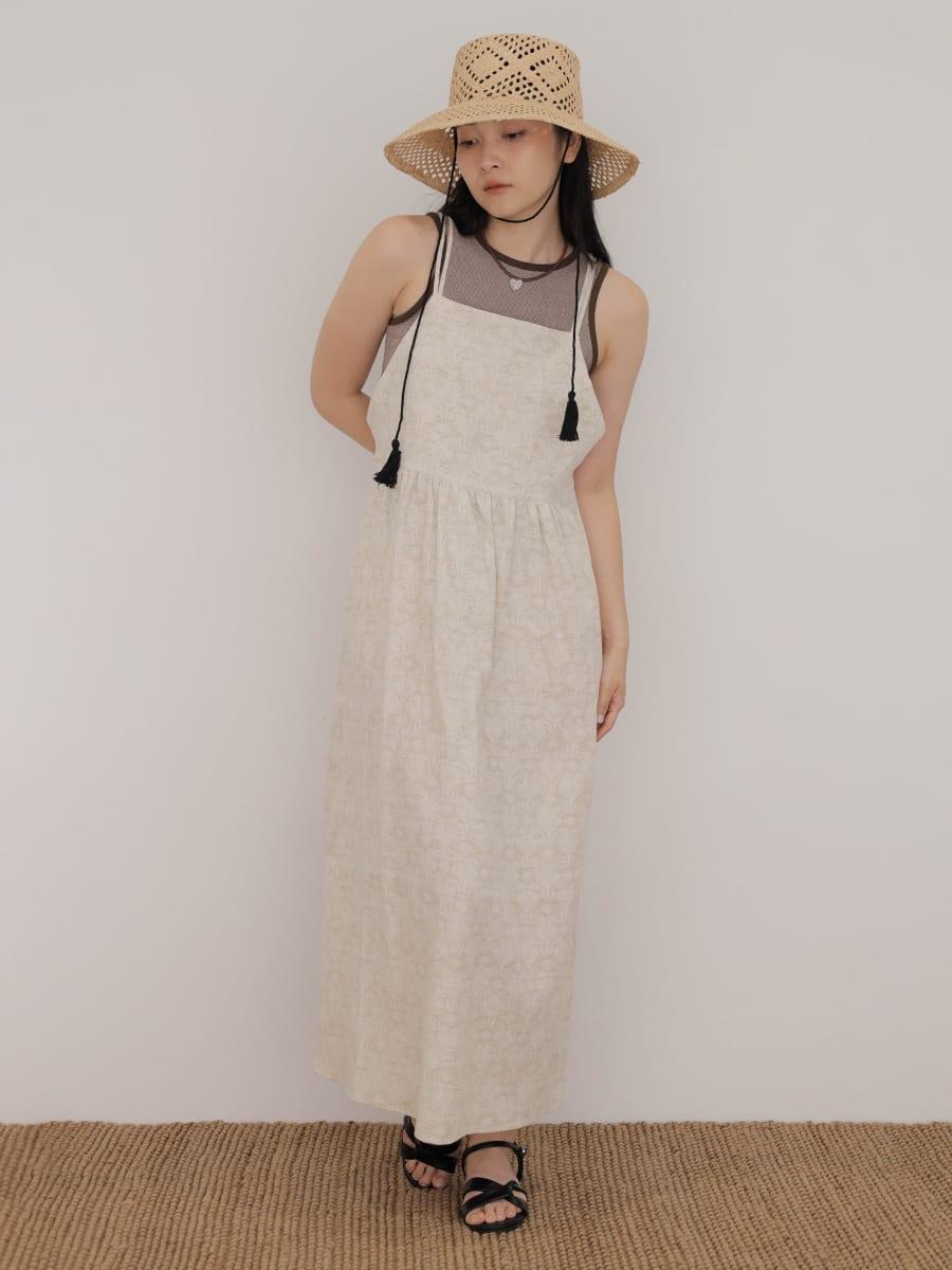 Botanical camisole onepiece