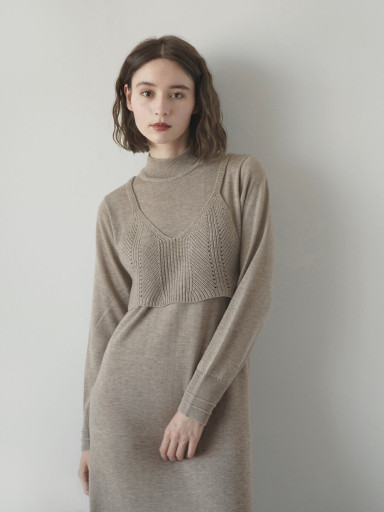 FIKA.xニットワンピース