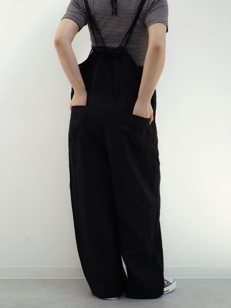 Linen overalls - FIKA. - FIKA.｜YAMADAYA STORE