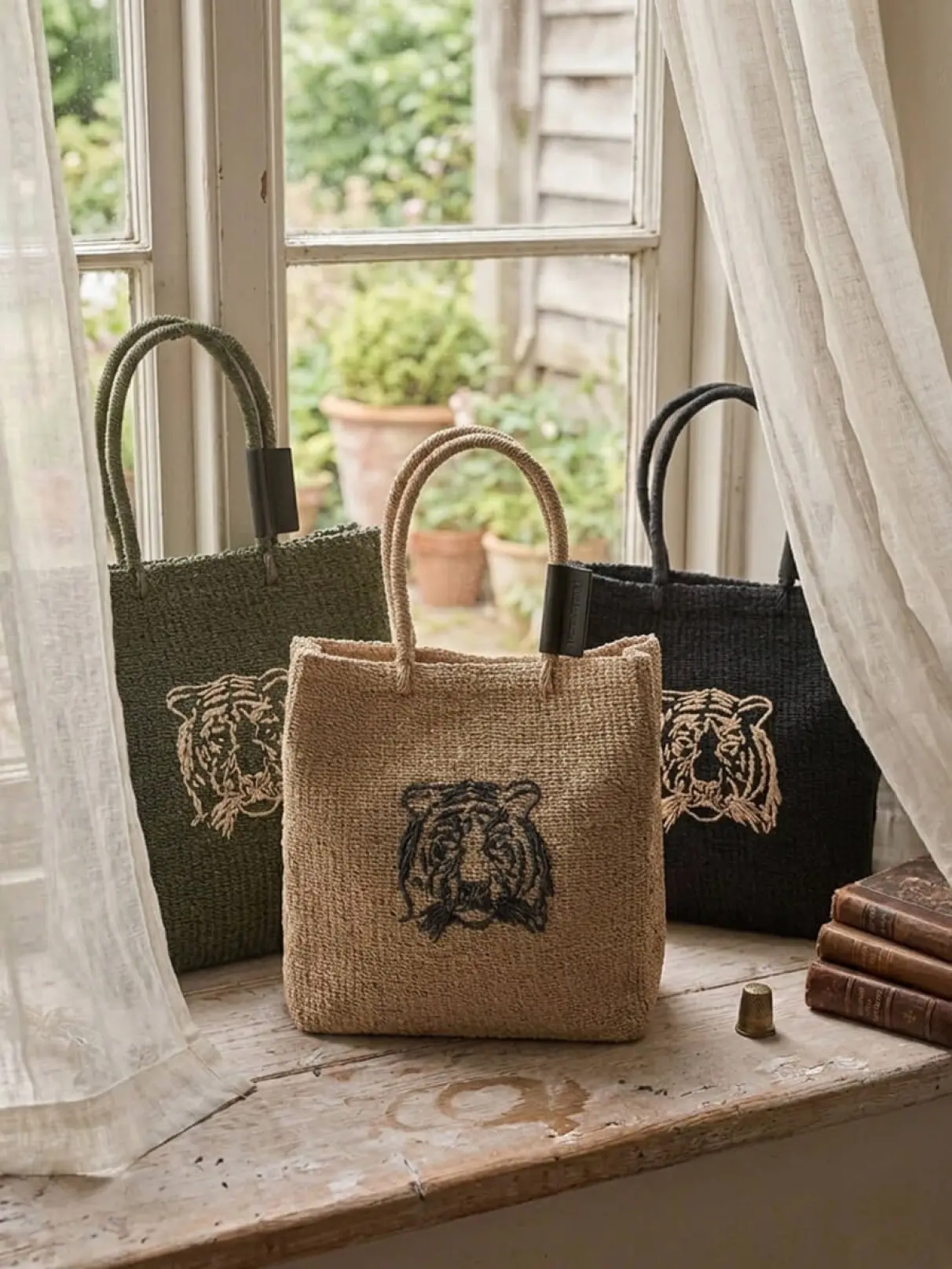 ANIMAL SQUARE BASKET BAG - The Bagmati - FIKA.｜YAMADAYA STORE