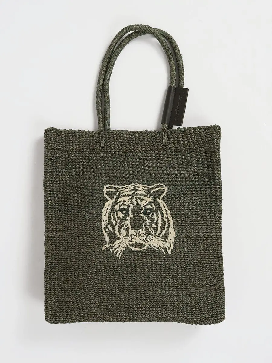 ANIMAL SQUARE BASKET BAG - The Bagmati - FIKA.｜YAMADAYA STORE