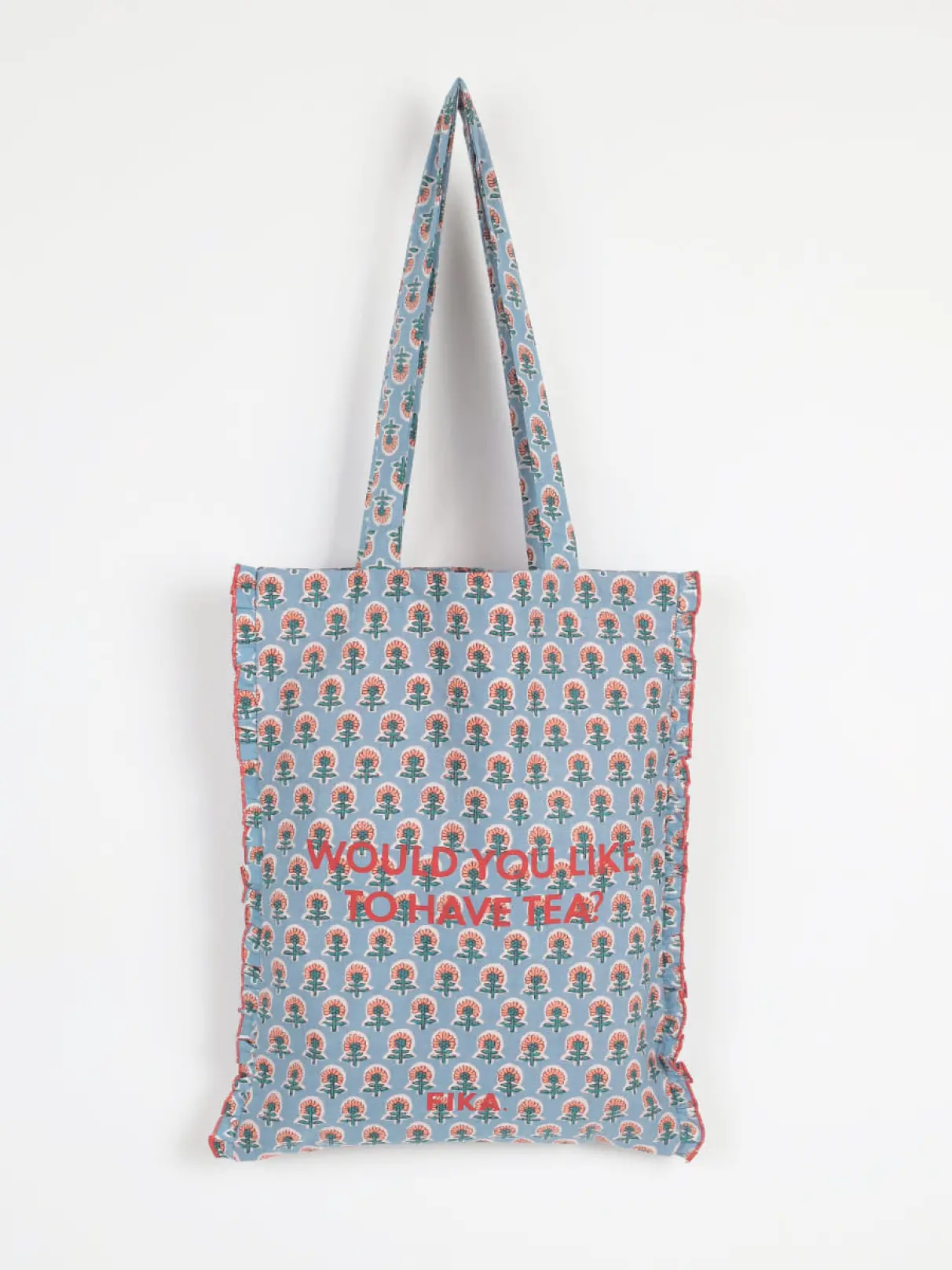 再入荷/18 Patterns】Block print tote bag - FIKA. - FIKA.｜YAMADAYA
