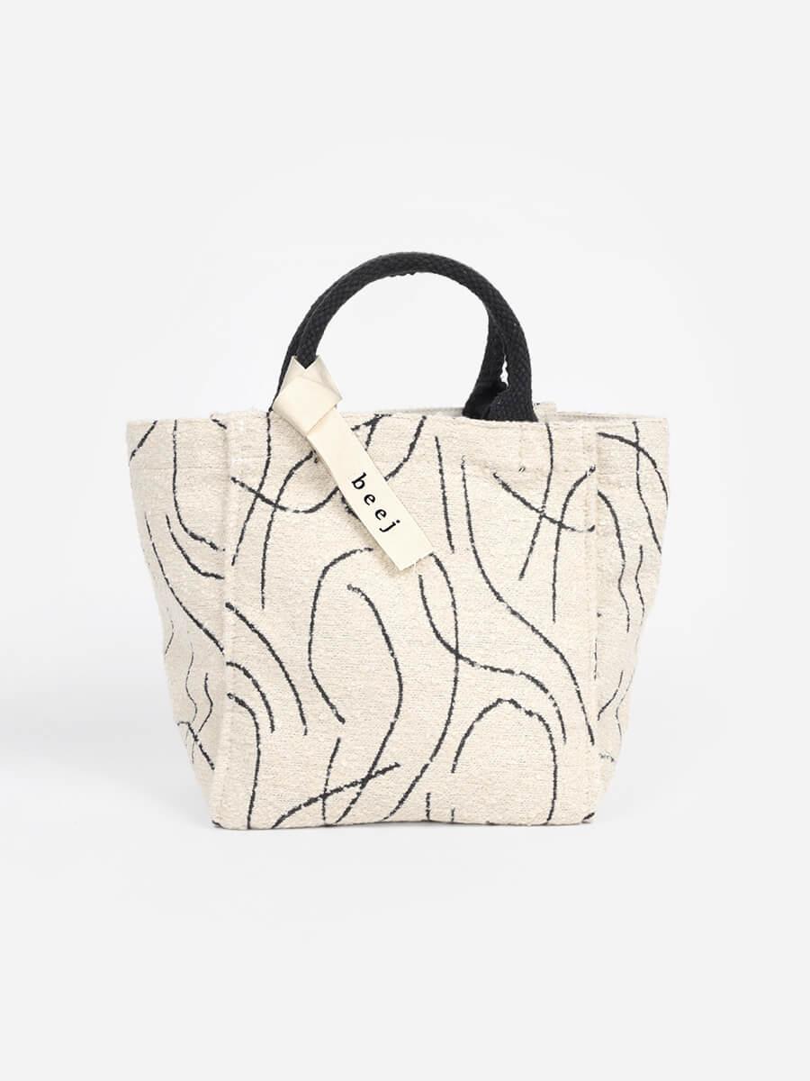 Embroidery 2way totebag