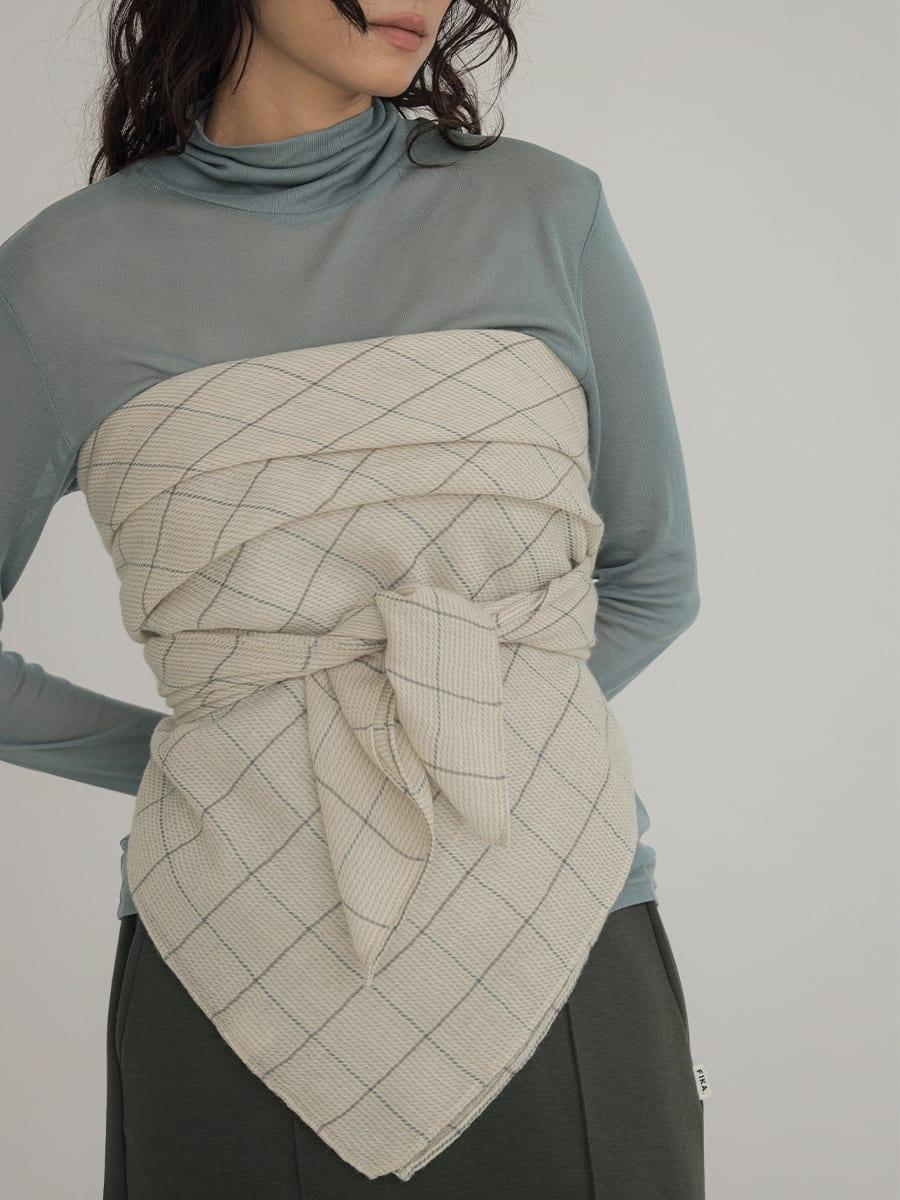 Wool gauze stole