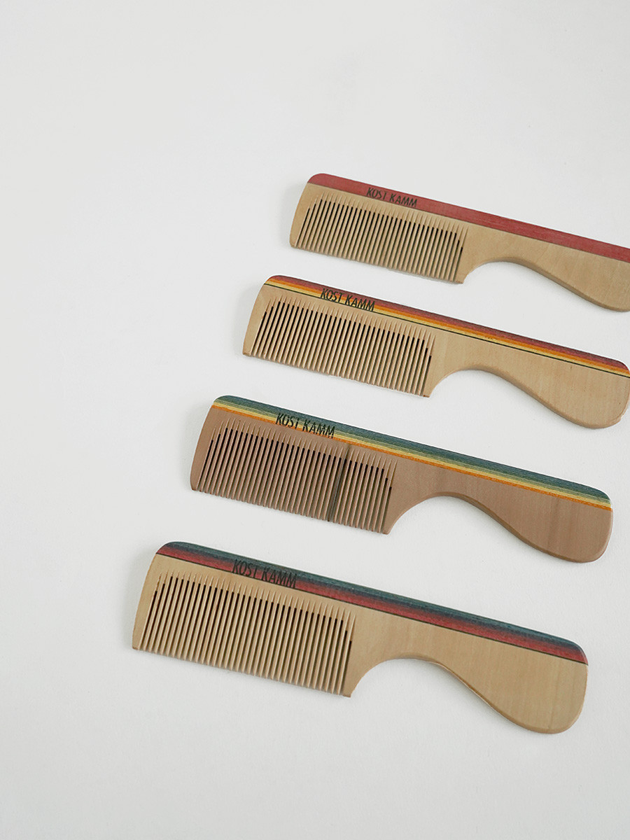 Handle comb -natural wood- YAMADAYA STORE Handle comb -natural wood- YAMADAYA STORE
