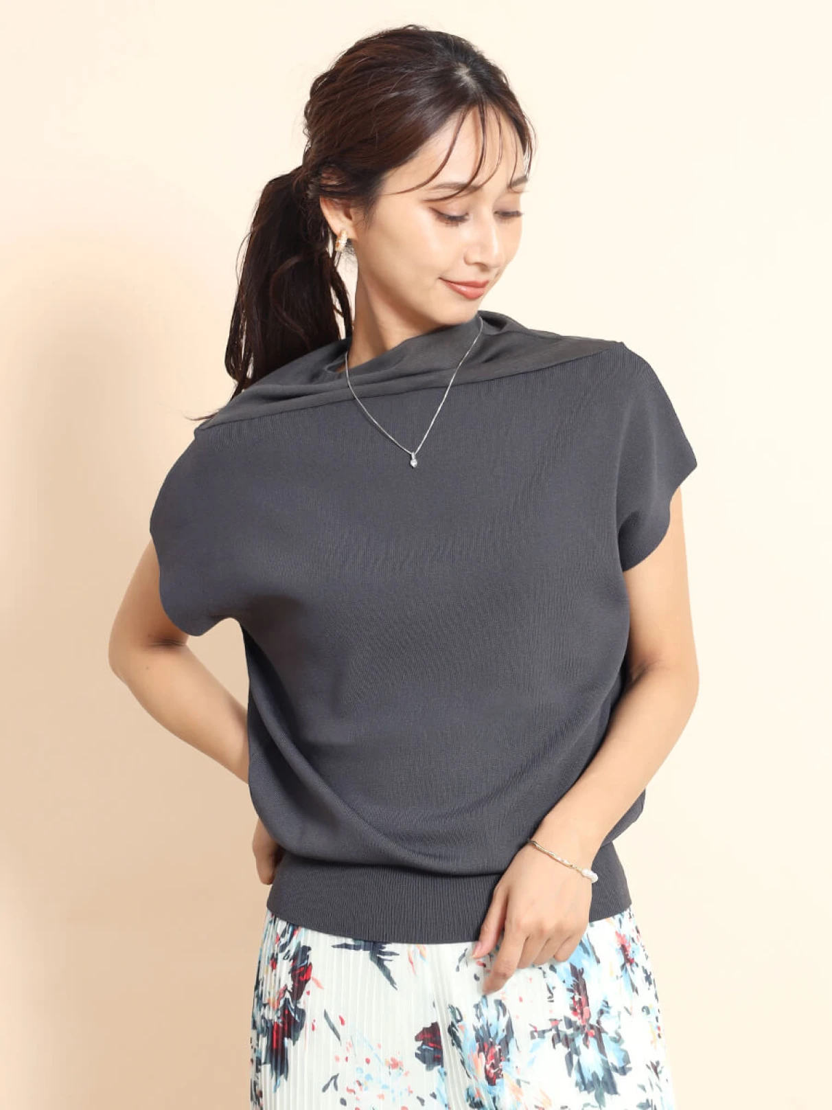 ネックチュールニットトップス - FENNEL - FENNEL｜YAMADAYA STORE