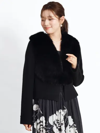 今季　FENNET ファードッキングニットカーディガン ファードッキングニットカーディガン - FENNEL - FENNEL｜YAMADAYA STORE