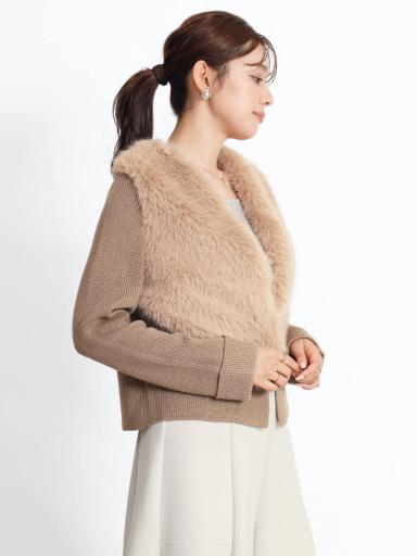 ファードッキングニットカーディガン - FENNEL - FENNEL｜YAMADAYA STORE