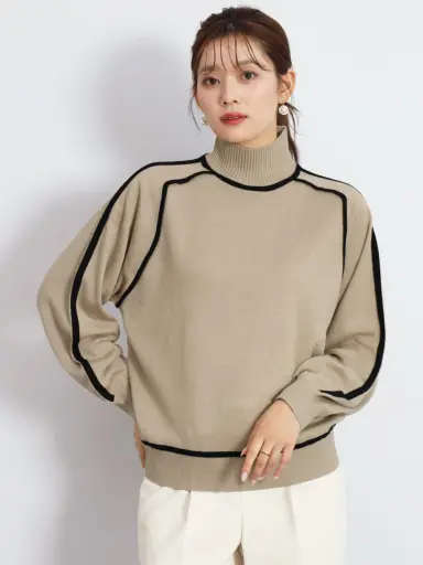 配色ラインニットプルオーバー - FENNEL - FENNEL｜YAMADAYA STORE