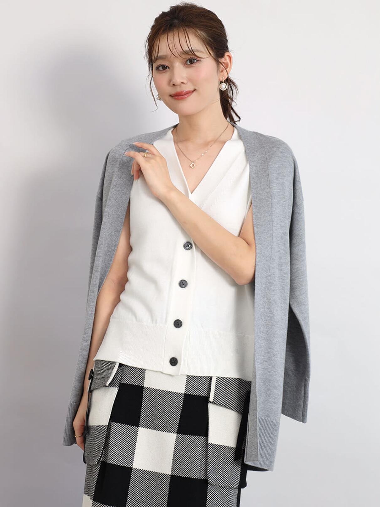 ヤマダヤ、FENNEL ホワイト・綺麗めカーディガン 新品未使用！！ FENNELのカーディガンの商品一覧｜ファッション通販のYAMADAYA STORE