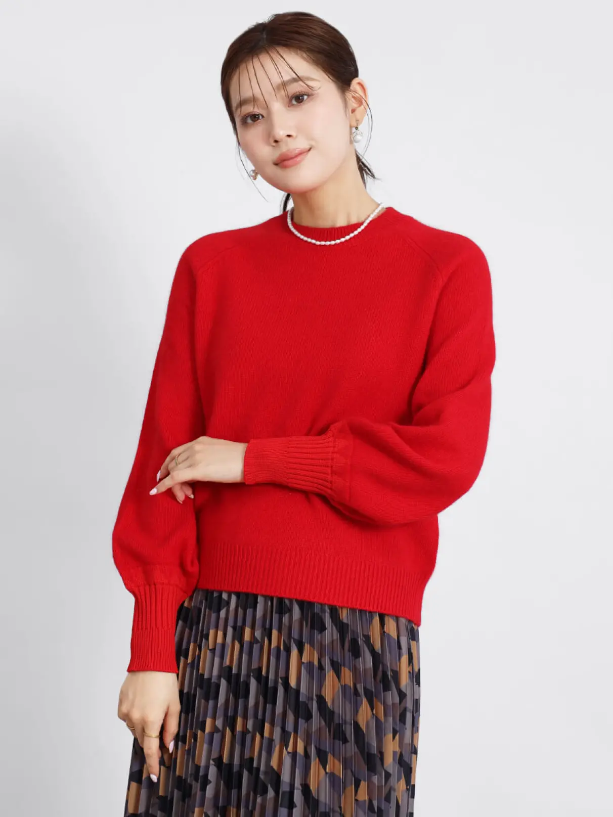 ウールミックスリブカフスニット - FENNEL - FENNEL｜YAMADAYA STORE