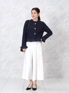 シャーリングフリルニットカーディガン - FENNEL - FENNEL｜YAMADAYA STORE