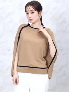 ラグランラインスリットニットトップス - FENNEL - FENNEL｜YAMADAYA STORE