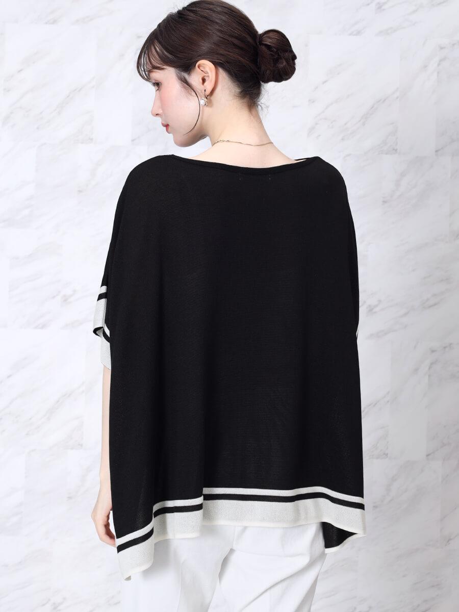 綿混ボクシーポンチョニット - FENNEL - FENNEL｜YAMADAYA STORE