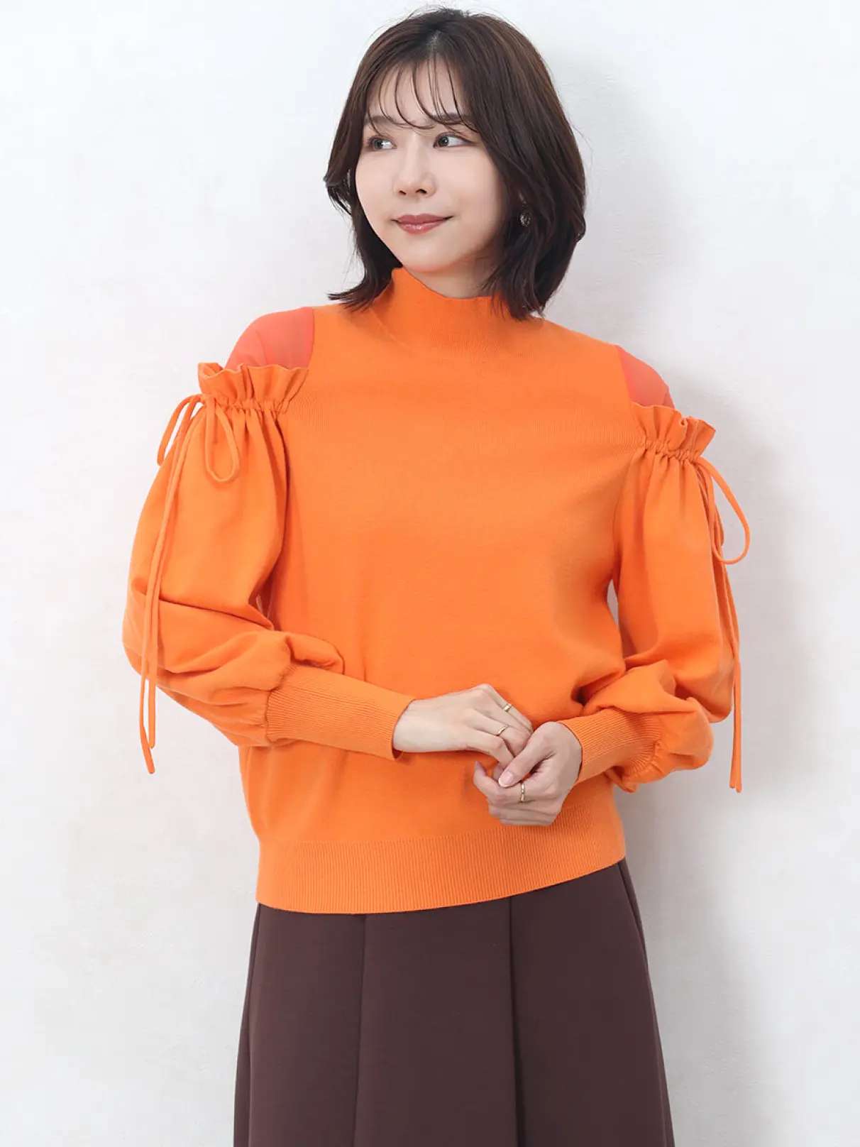 アンナモリナーリ　リボンニット シアーショルダーアームリボンニット - FENNEL - FENNEL｜YAMADAYA STORE