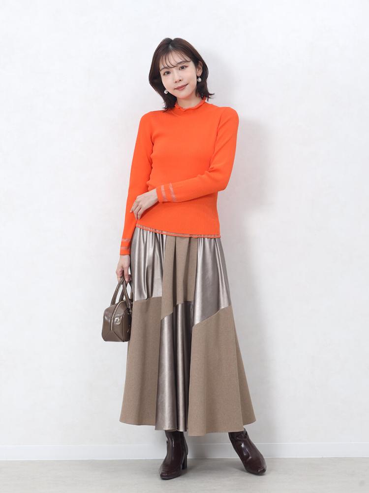 シアーフリルトリミングリブニット - FENNEL - FENNEL｜YAMADAYA STORE