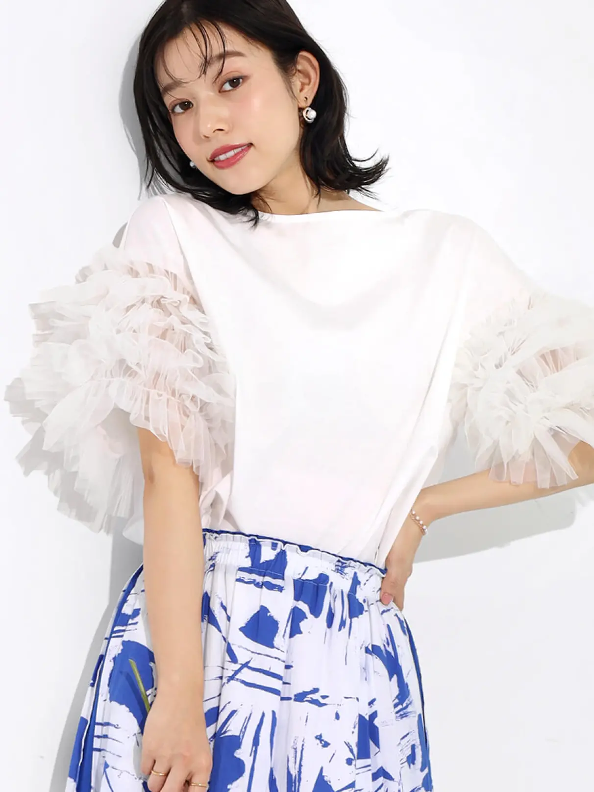 交渉中 ご購入不可 FENNEL　フェンネル　トップス　カットソー　シャツ ボリュームチュールスリーブカットソー - FENNEL - FENNEL
