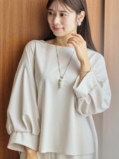 新品タグ付き　ヤマダヤ　フェンネル　千鳥チェック和紙ツイードカットソー FENNELのTシャツ/カットソーの商品一覧｜ファッション通販のYAMADAYA STORE