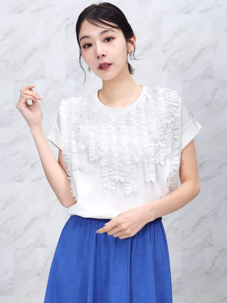 レイヤーフリルTシャツ - FENNEL - FENNEL｜YAMADAYA STORE