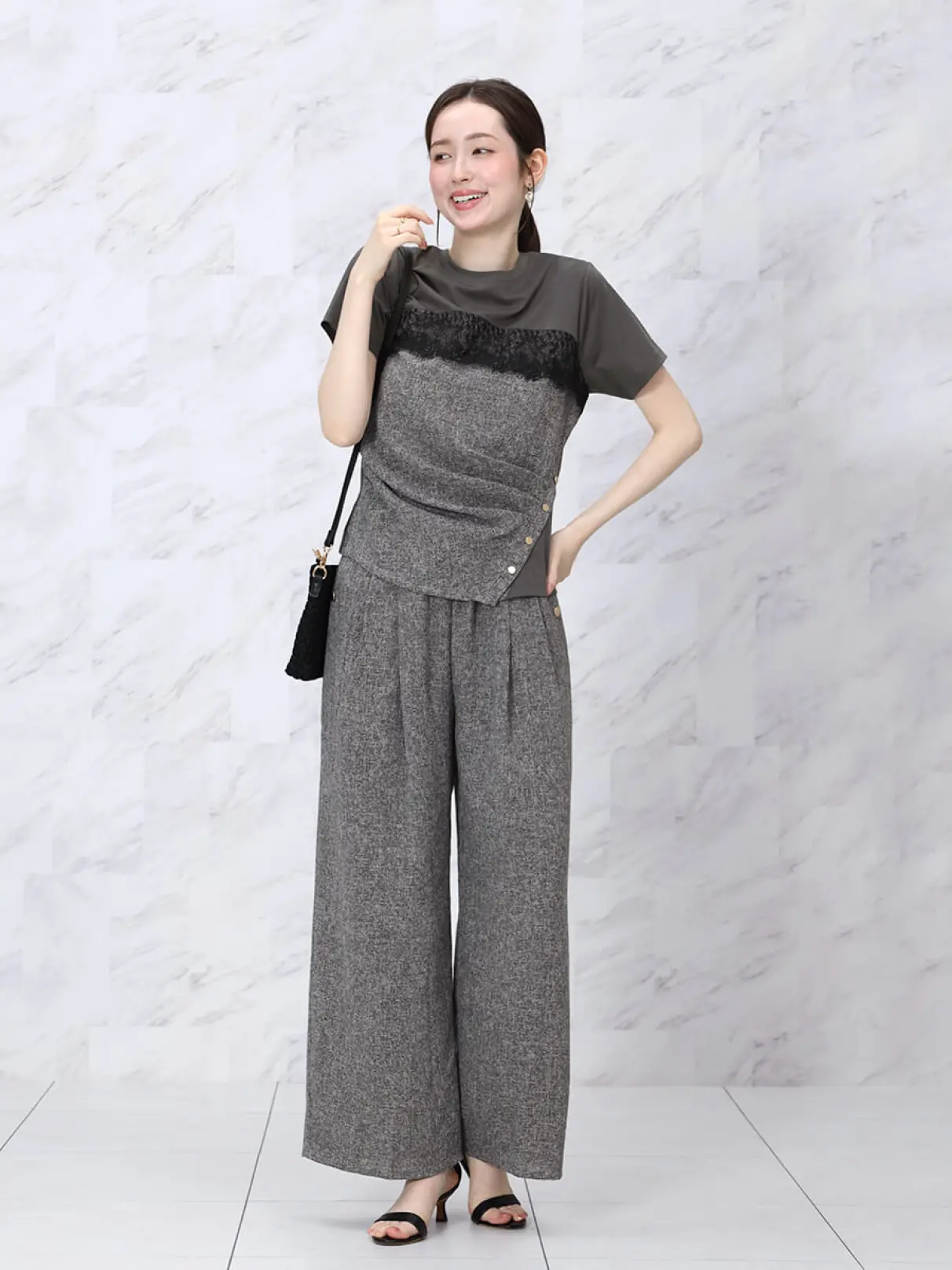 SCOT CLUB - Fennel ストライプスリーブドッキングカットソー YAMADAYA ヤマダヤ FENNELのTシャツ/カットソーの商品一覧｜ファッション通販のYAMADAYA STORE