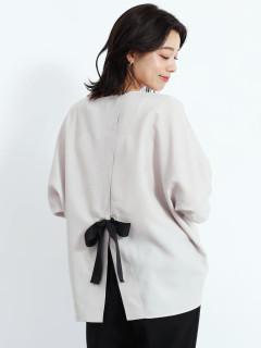新品　FENNEL ヤマダヤ リボンブラウス バックリボンタックスリーブブラウス - FENNEL - FENNEL